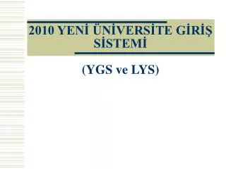 2010 yen n vers te g r s stem ygs ve lys