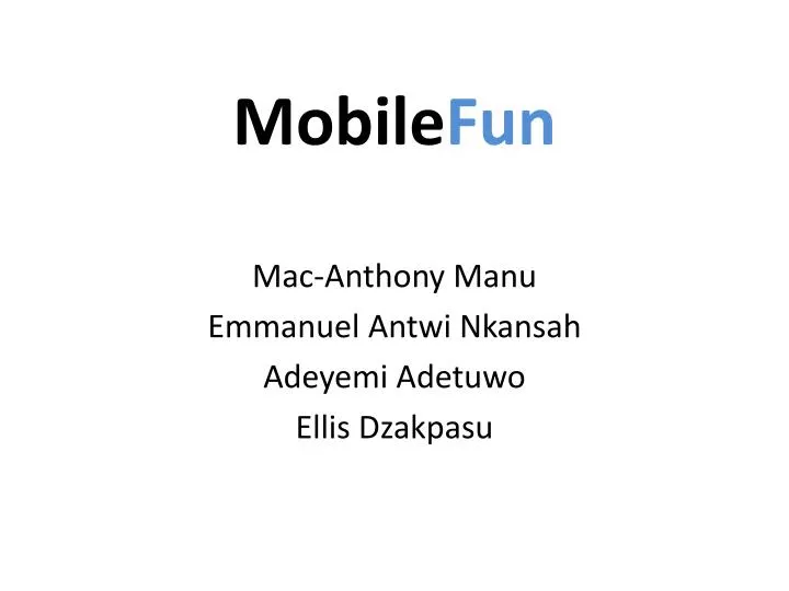mobile fun