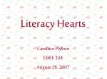 Literacy Hearts