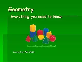 Geometry Everything you need to know