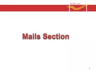Mails Section
