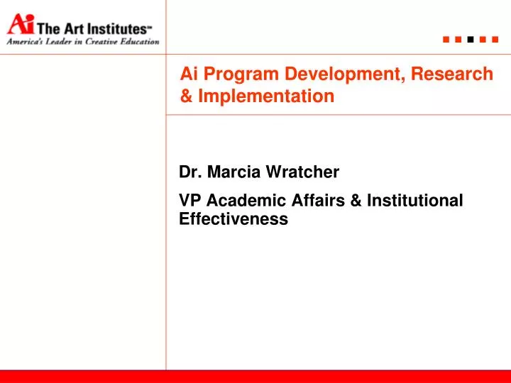 ai program development research implementation