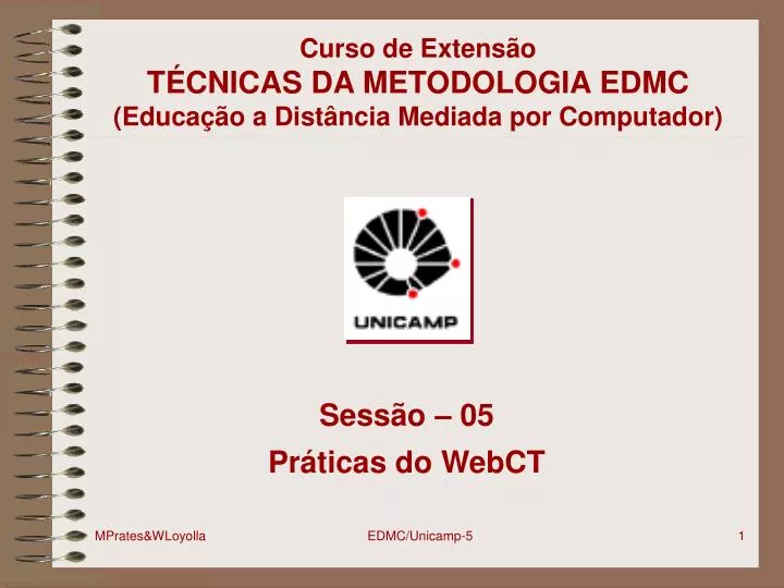 curso de extens o t cnicas da metodologia edmc educa o a dist ncia mediada por computador