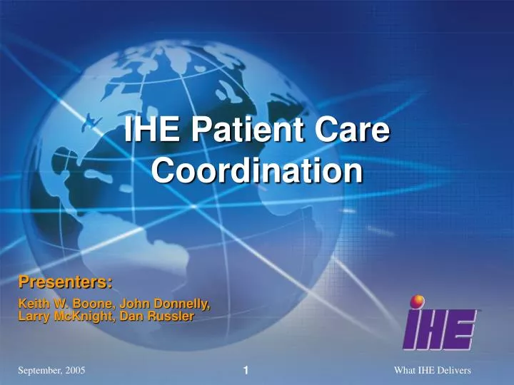 ihe patient care coordination