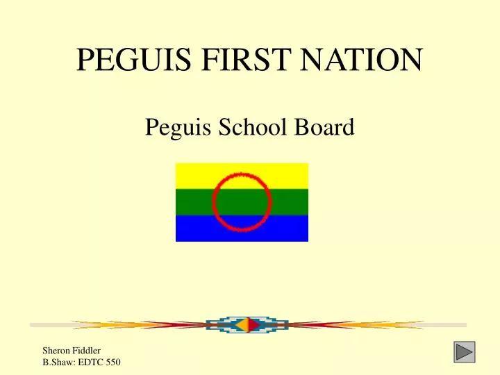 peguis first nation