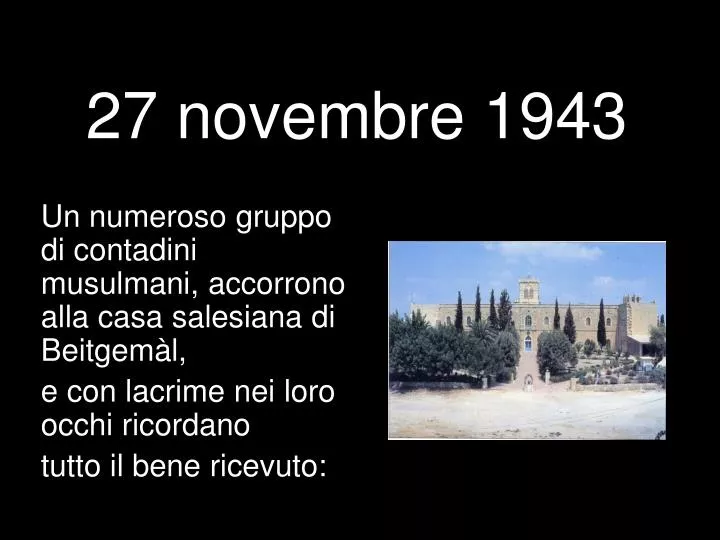 27 novembre 1943