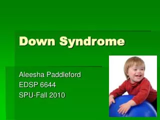 Down Syndrome