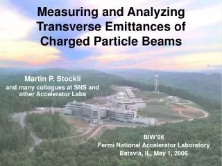 Measuring and Analyzing Transverse Emittances of Charged Particle Beams
