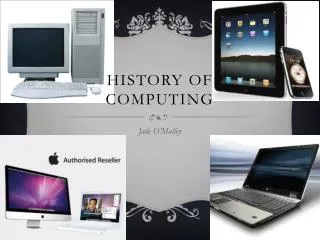 HISTORY OF COMPUTING