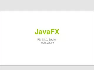 javafx