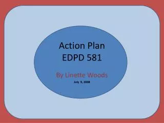 Action Plan EDPD 581