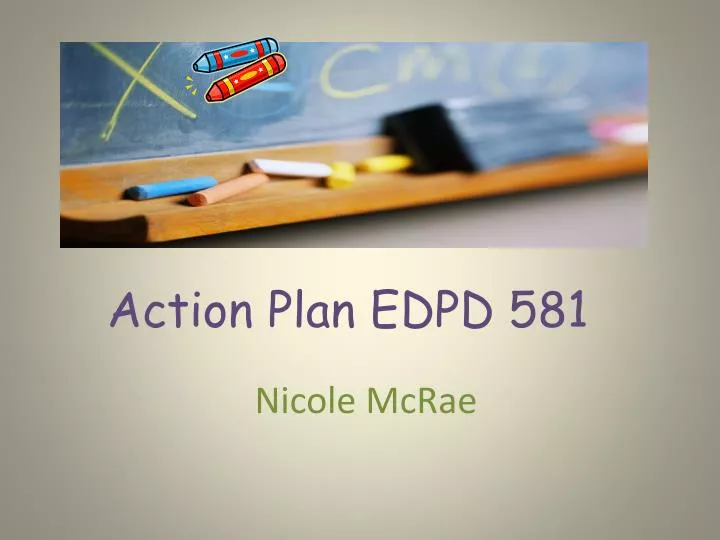 action plan edpd 581