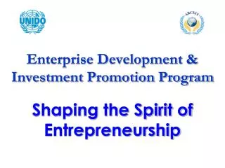 Shaping the Spirit of Entrepreneurship