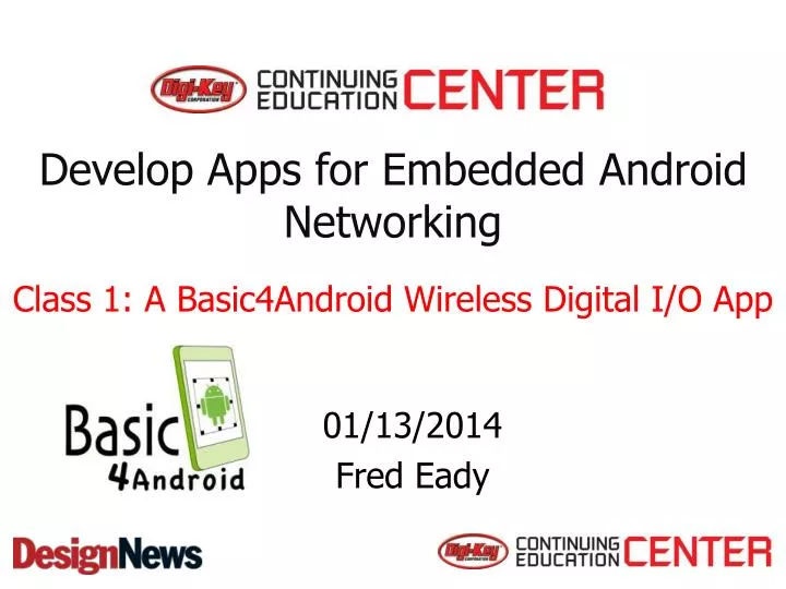 develop apps for embedded android networking