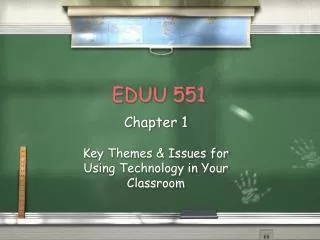 EDUU 551