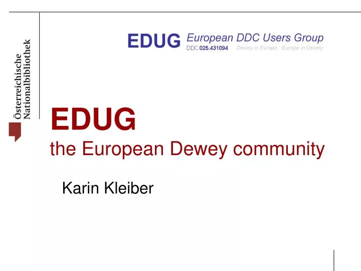 edug the european dewey community