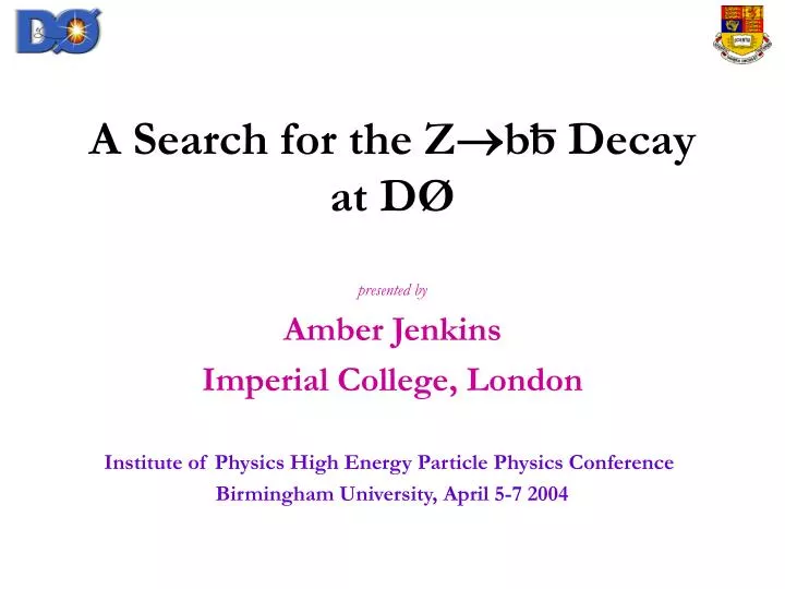 a search for the z bb decay at d