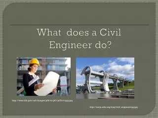 What does a Civil Engineer do?