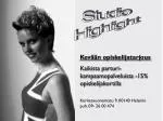Studio Highlight - slide 1