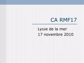 ca rmf17