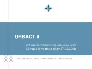 urbact ii