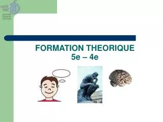formation theorique 5e 4e