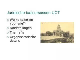 juridisch e taalcursussen uct