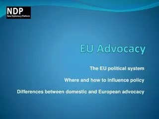 EU Advocacy