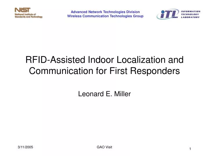 rfid assisted indoor localization and communication for first responders