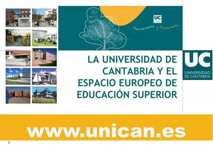 la universidad de cantabria y el espacio europeo de educaci n superior