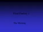 Final Fantasy 1 - slide 1