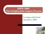 EEPD 2009: The Collaborative Inquiry Process - slide 1