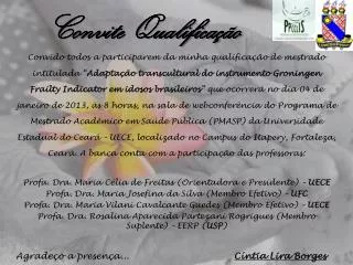 convite qualifica o