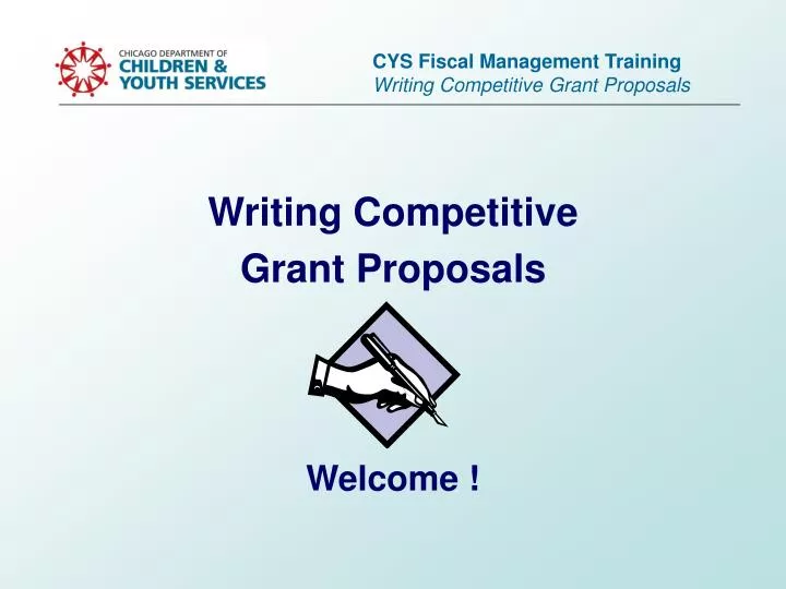 cys fiscal management training writing competitive grant proposals