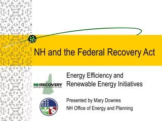 NH and the Federal Recovery Act