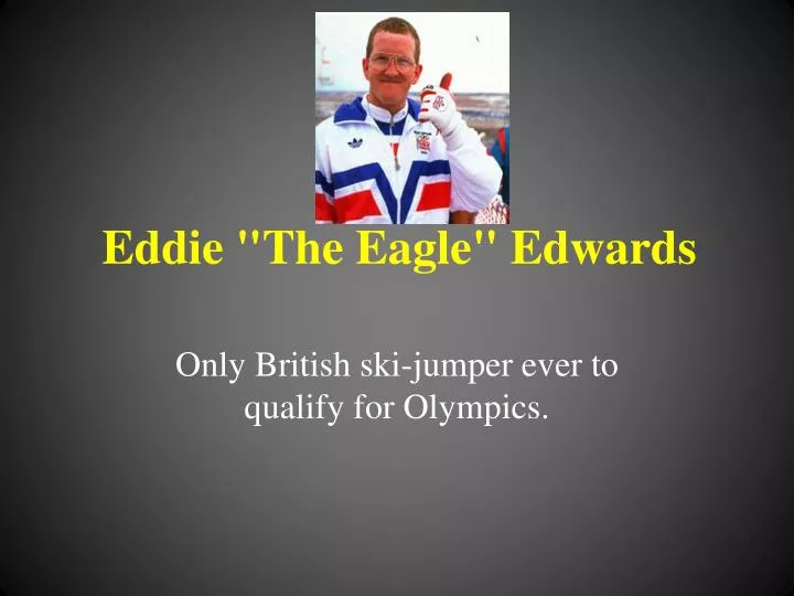 eddie the eagle edwards