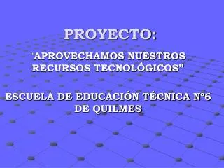 proyecto