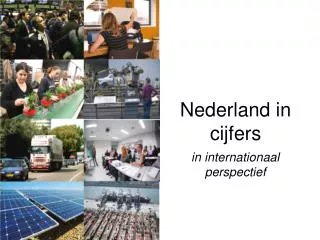 nederland in cijfers