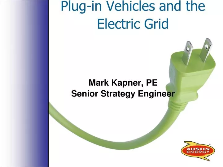 plug in vehicles and the electric grid