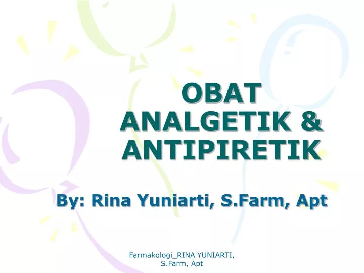 obat analgetik antipiretik