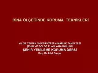 b na l e nde koruma tekn kler