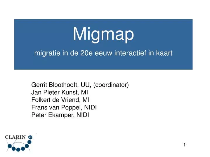 migmap migratie in de 20e eeuw interactief in kaart