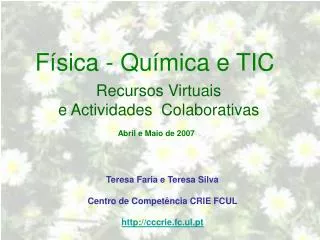 f sica qu mica e tic