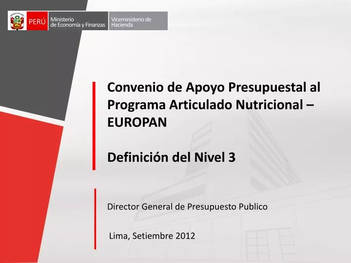 convenio de apoyo presupuestal al programa articulado nutricional europan definici n del nivel 3