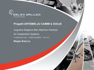 progetti artemis ju cammi d3cos