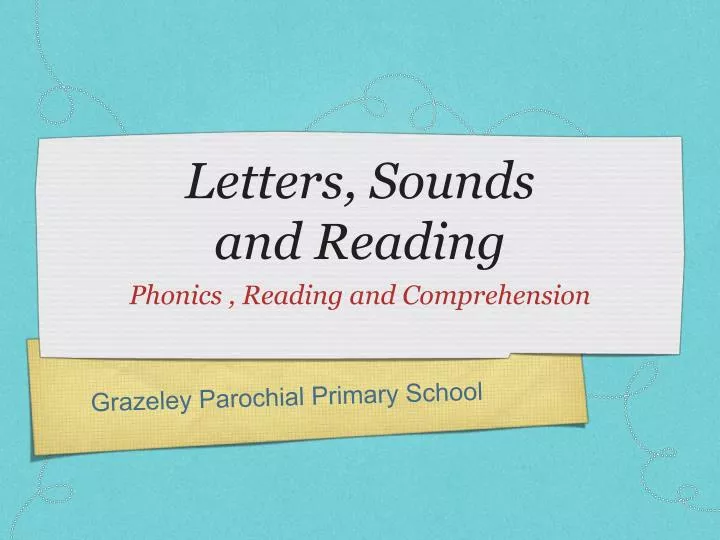 letters sounds and reading
