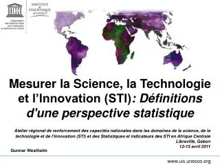 mesurer la science la technologie et l innovation sti d finitions d une perspective statistique