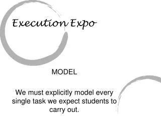 Execution Expo