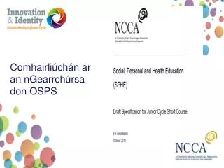 comhairli ch n ar an ngearrch rsa don osps