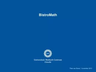 BistroMath
